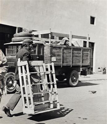 ROMAN VISHNIAC (1897-1990) A selection of six street scenes and portraits depicting Jewish life in Poland.